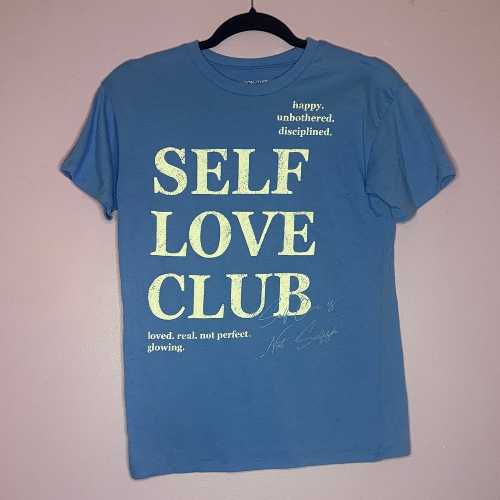 Grayson Threads Blue Self Love Club Tee